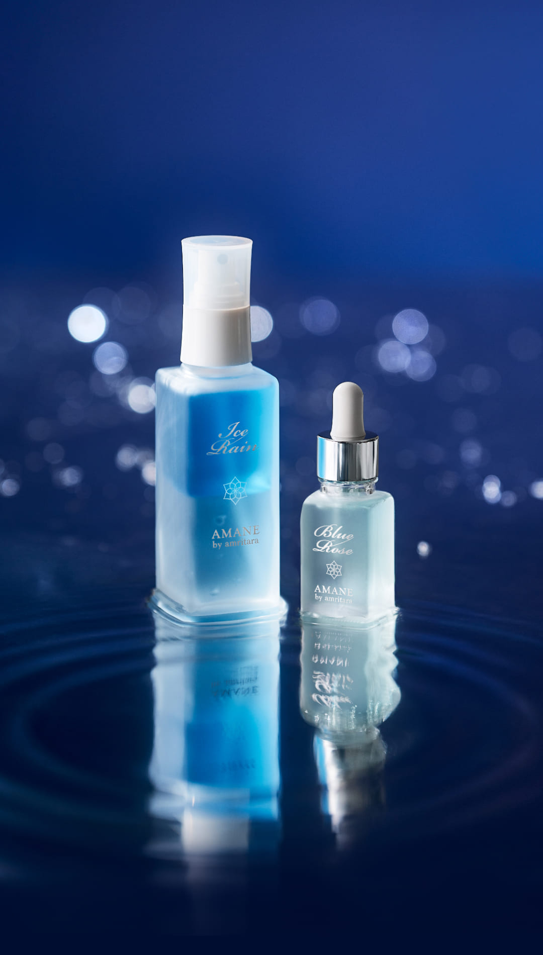 ブルーローズとアイスレインのセット