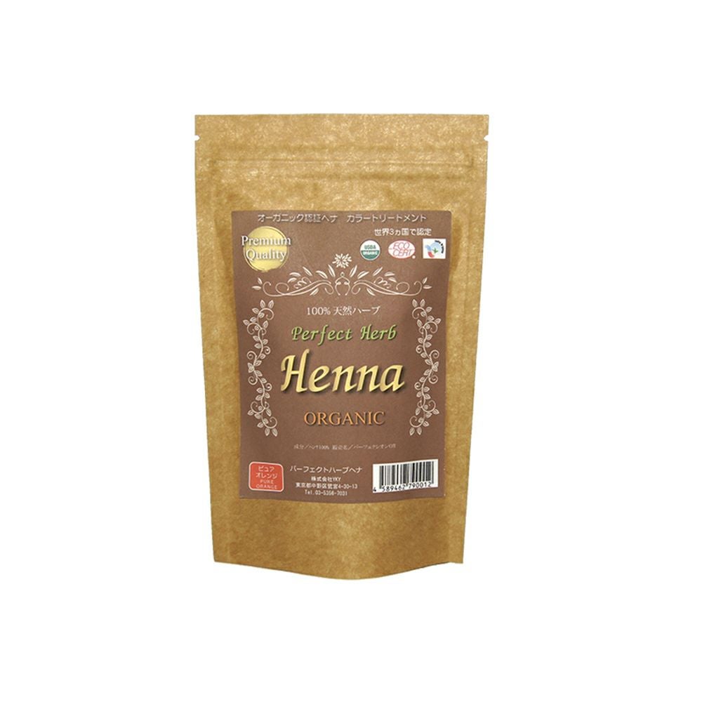 パーフェクトハーブヘナ ピュアオレンジ (ヘナ100%) 100g | 国産