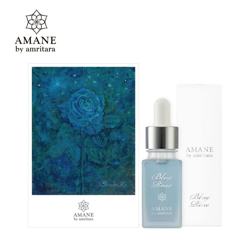 ＜AMANE by amritara＞【先行予約ポストカード付き】オイルセラム ブルーローズ 20mL