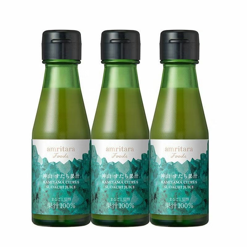【50%OFF】神山 すだち果汁 100ml×3本